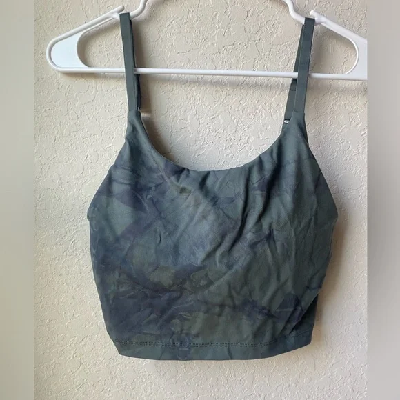 Alphalete Crop Top Tank in Storm Grey ~ Large - Picture 2 of 7